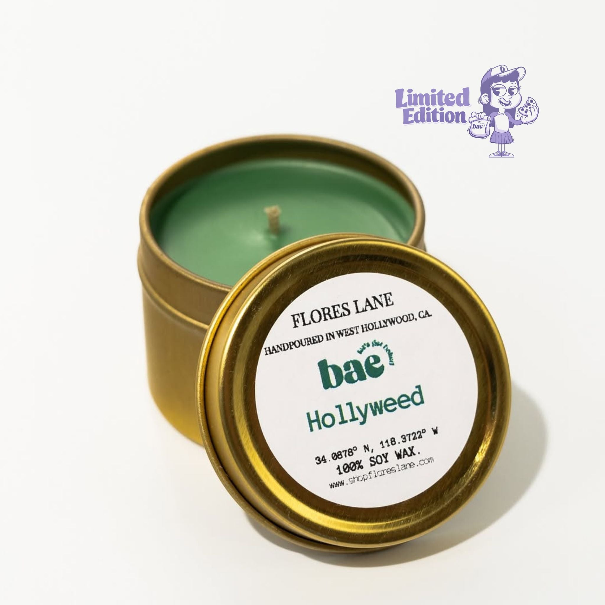 bae's "limited" Hollyweed Kerze